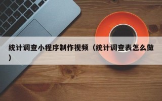 项城统计调查小程序制作视频（统计调查表怎么做）